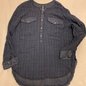 Sheer Free People Tunic